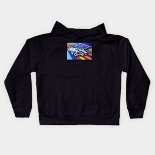 Gen3 F-E Low Poly Race Car Kids Hoodie